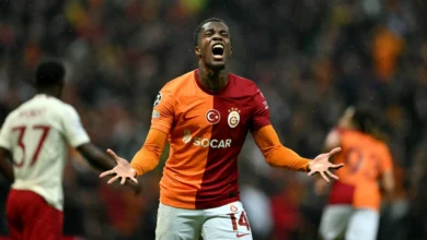 Wilfried Zaha quittant Galatasary