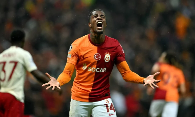 Wilfried Zaha quittant Galatasary