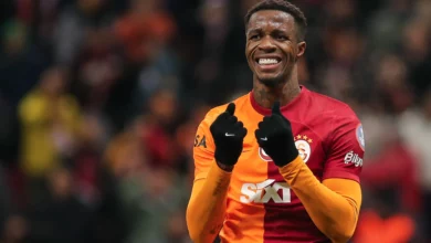 Wilfried Zaha en match avec Galatasaray