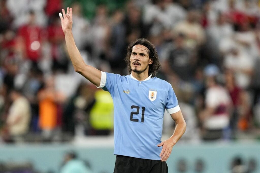 edinson cavani retraite uruguay 1