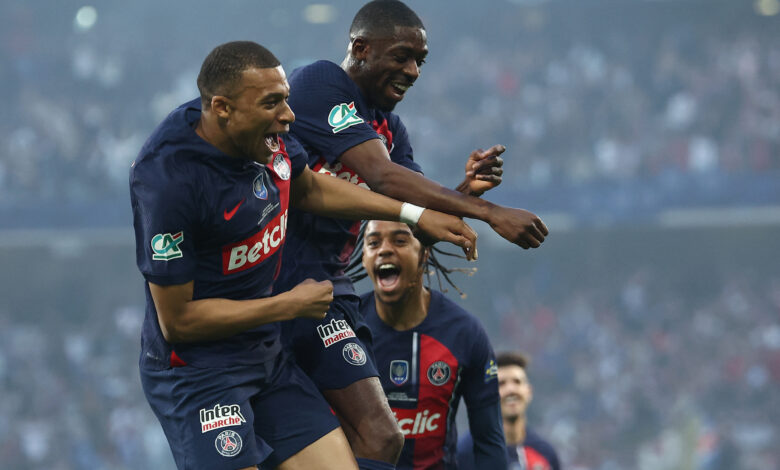 PSG vs OL Coupe de France