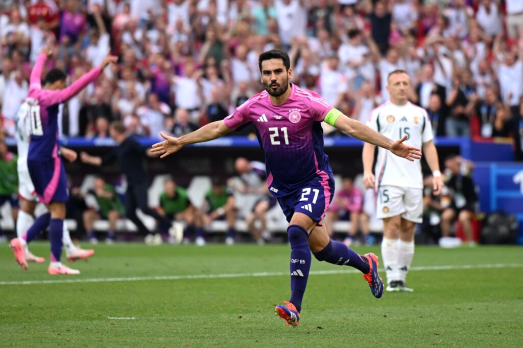 L'Allemagne célèbre sa victoire contre la Hongrie à l'Euro 2024