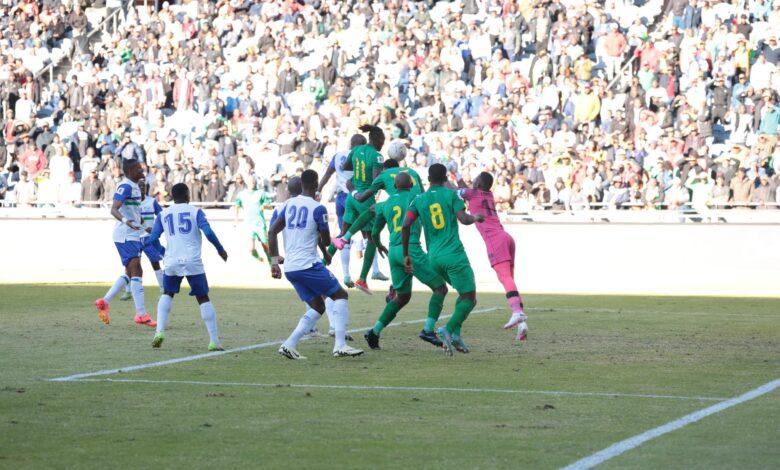 Match de football Lesotho vs Zimbabwe