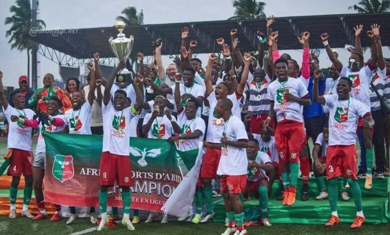 Africa Sports d'Abidjan Champions Ligue 2 Ivoirienne 2024