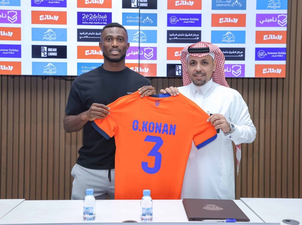 Ghislain Konan sur le point de quitter Al Nassr