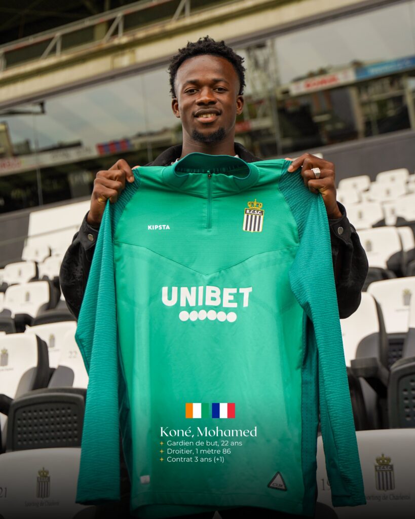 Mohamed Koné signe en Belgique avec le Sporting Charleroi