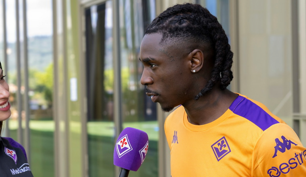 Moise Kean rejoint la Fiorentina