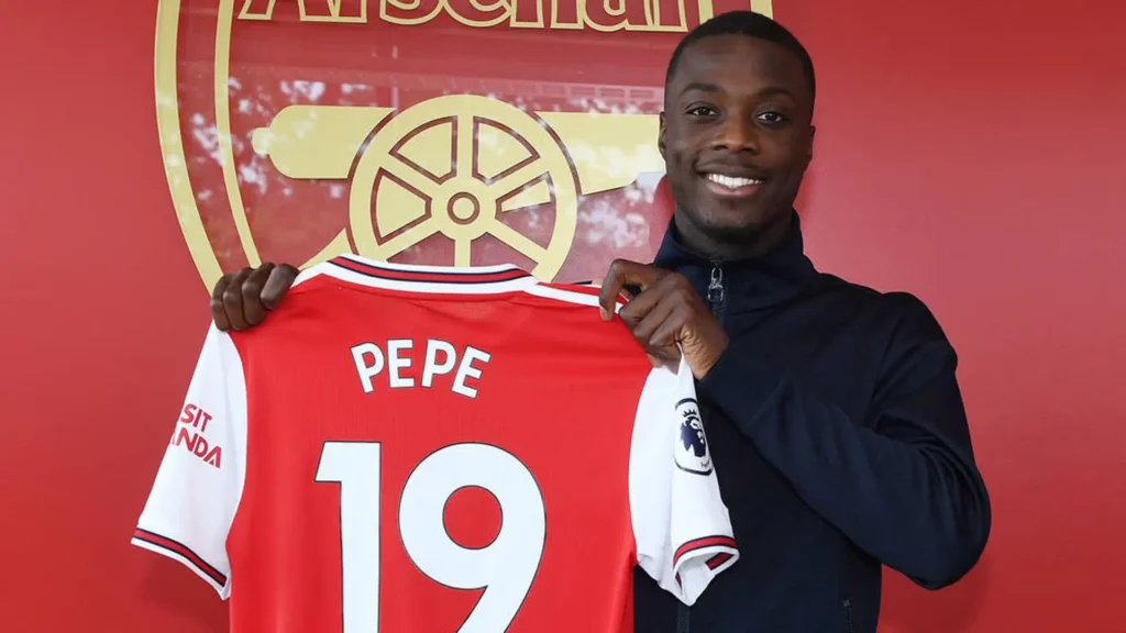 Nicolas Pépé à Arsenal