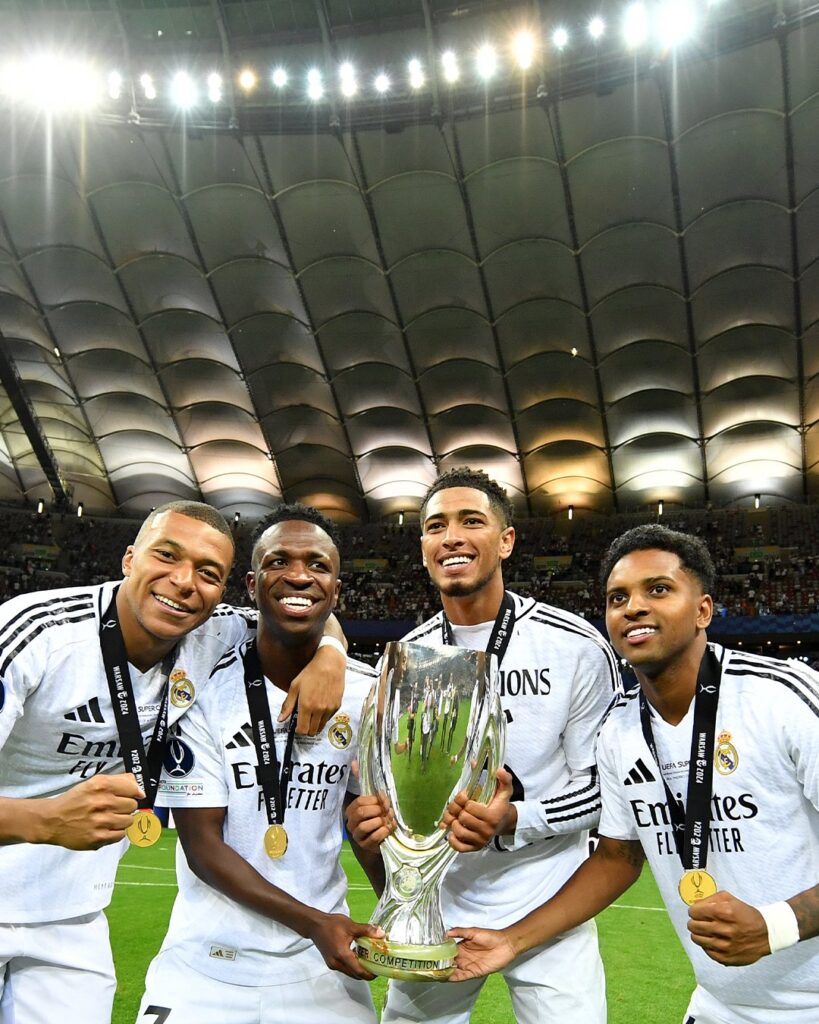 Victoire du Real Madrid en Super Coupe de l'UEFA 2024