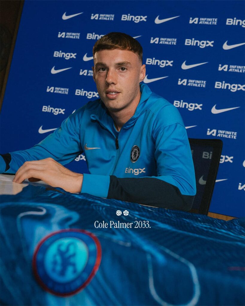 Cole Palmer signe un contrat prolongé avec Chelsea FC