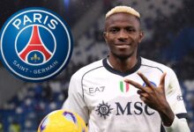 Victor Osimhen en route pour le PSG pendant le mercato estival 2024