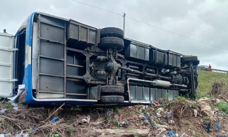 Accident du bus de LIANFRA FC en Côte d’Ivoire