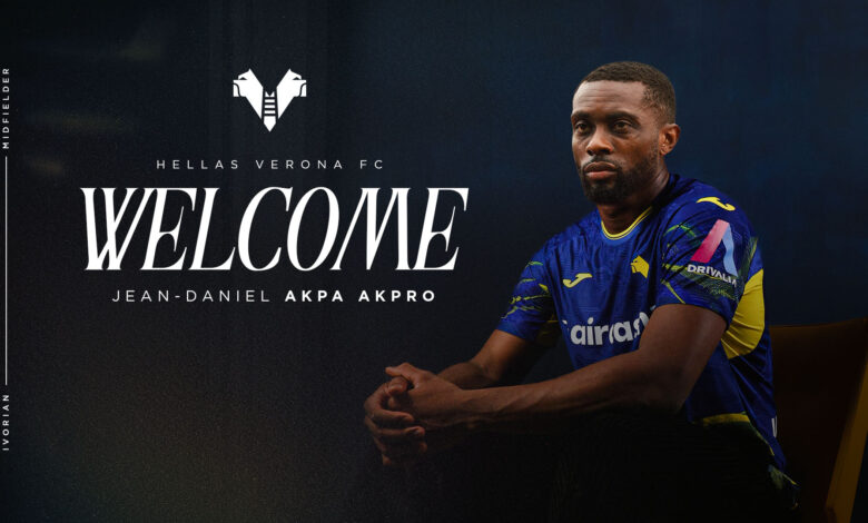 Jean-Daniel Akpa Akpro signe à l’Hellas Vérone