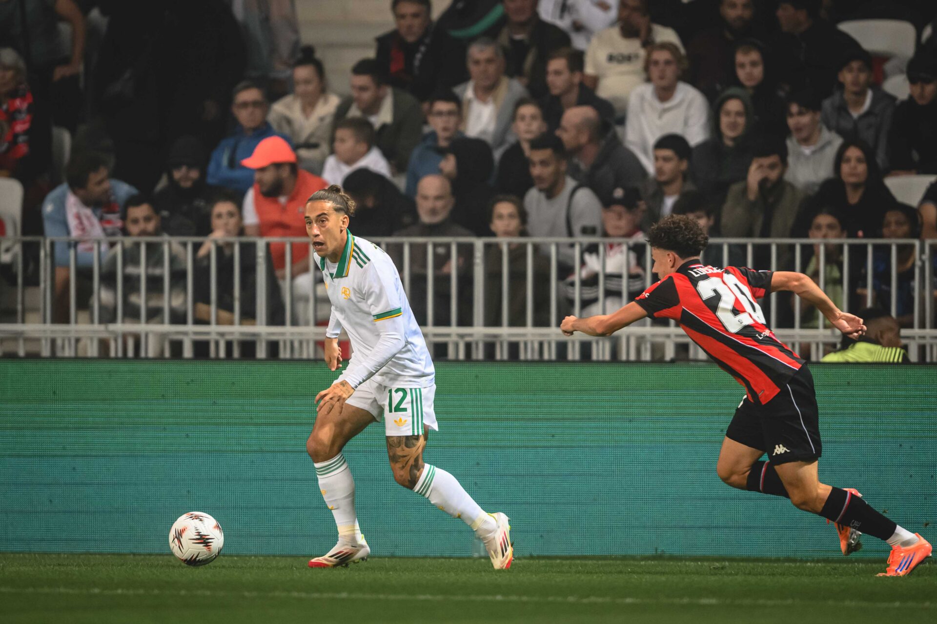 ligue europa evan ndicka but as rome nice 6