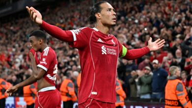 Virgil van Dijk marque le but de la victoire pour Liverpool contre l’Atlético