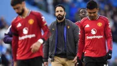 Rúben Amorim sous pression après la défaite de Manchester United face à City