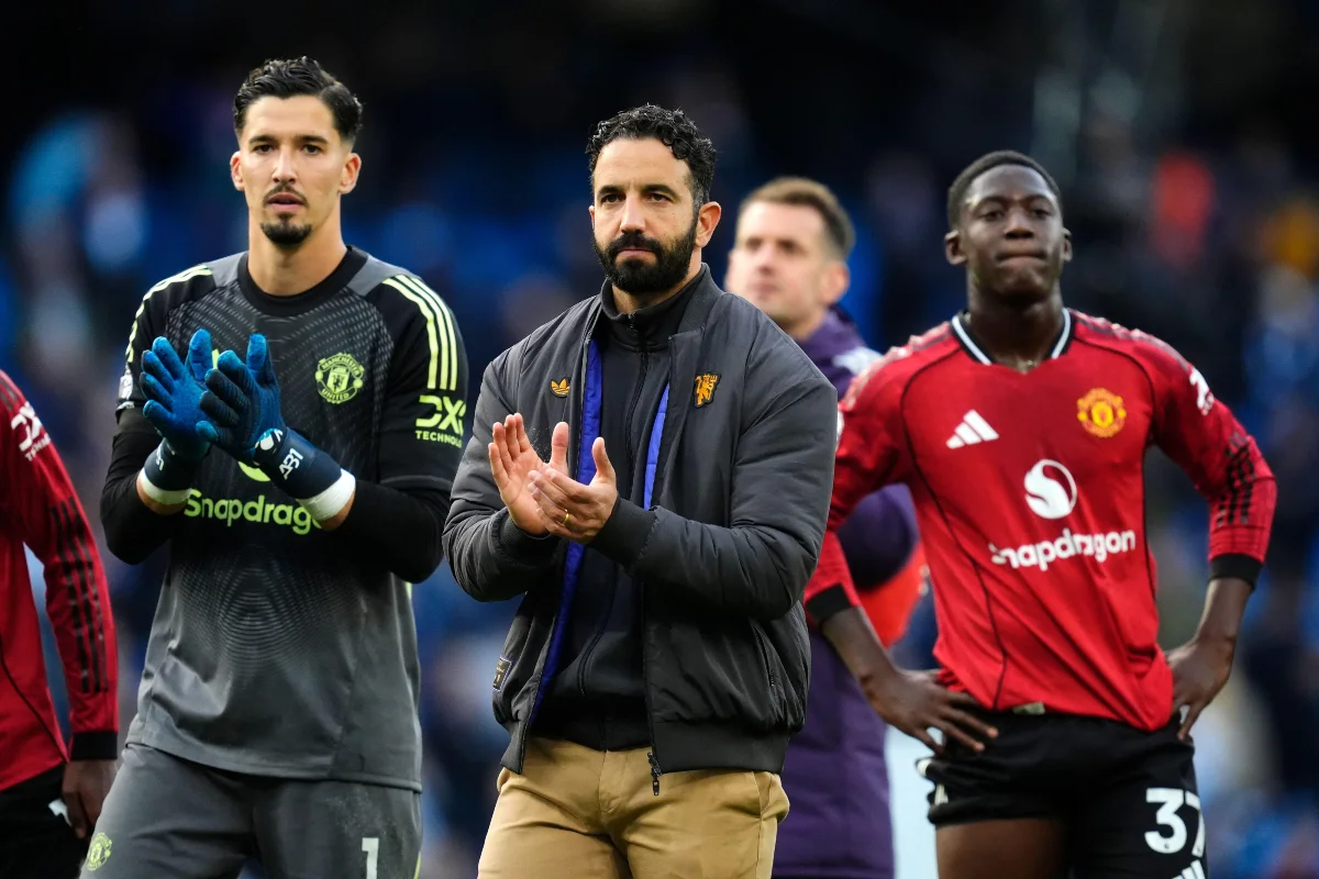 Rúben Amorim sous pression après la défaite de Manchester United face à City