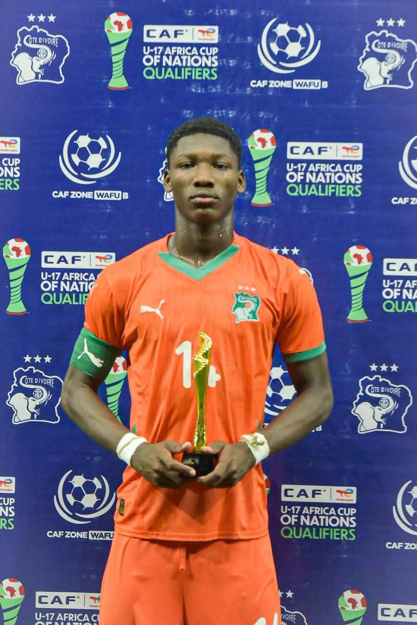 Les Eléphanteaux U17 jubilent après leur victoire 3-0 contre le Ghana