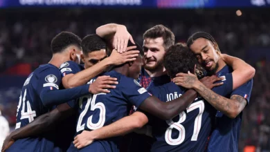 PSG célèbre sa victoire 4-0 contre l’Atalanta en Ligue des Champions