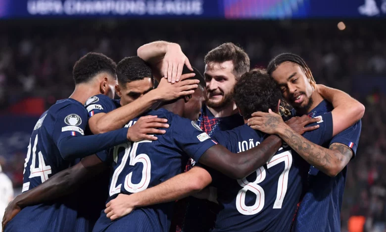PSG célèbre sa victoire 4-0 contre l’Atalanta en Ligue des Champions