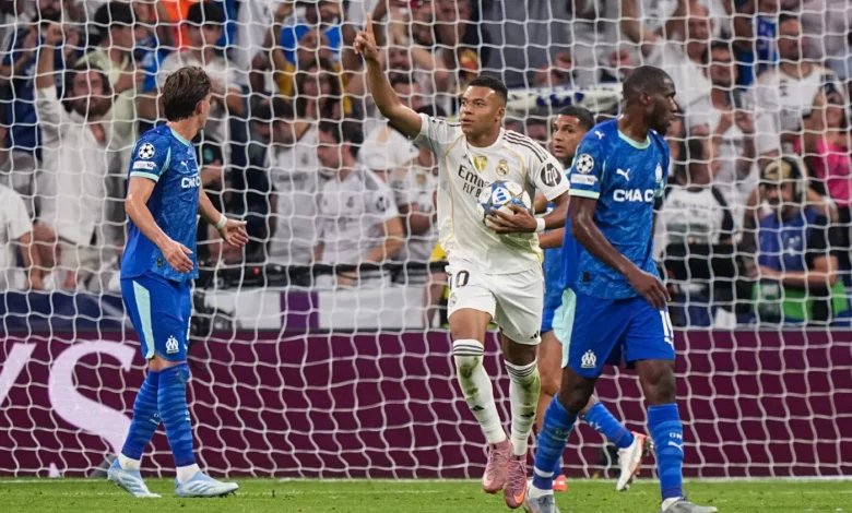 Kylian Mbappé inscrit un doublé sur penalty face à l’OM