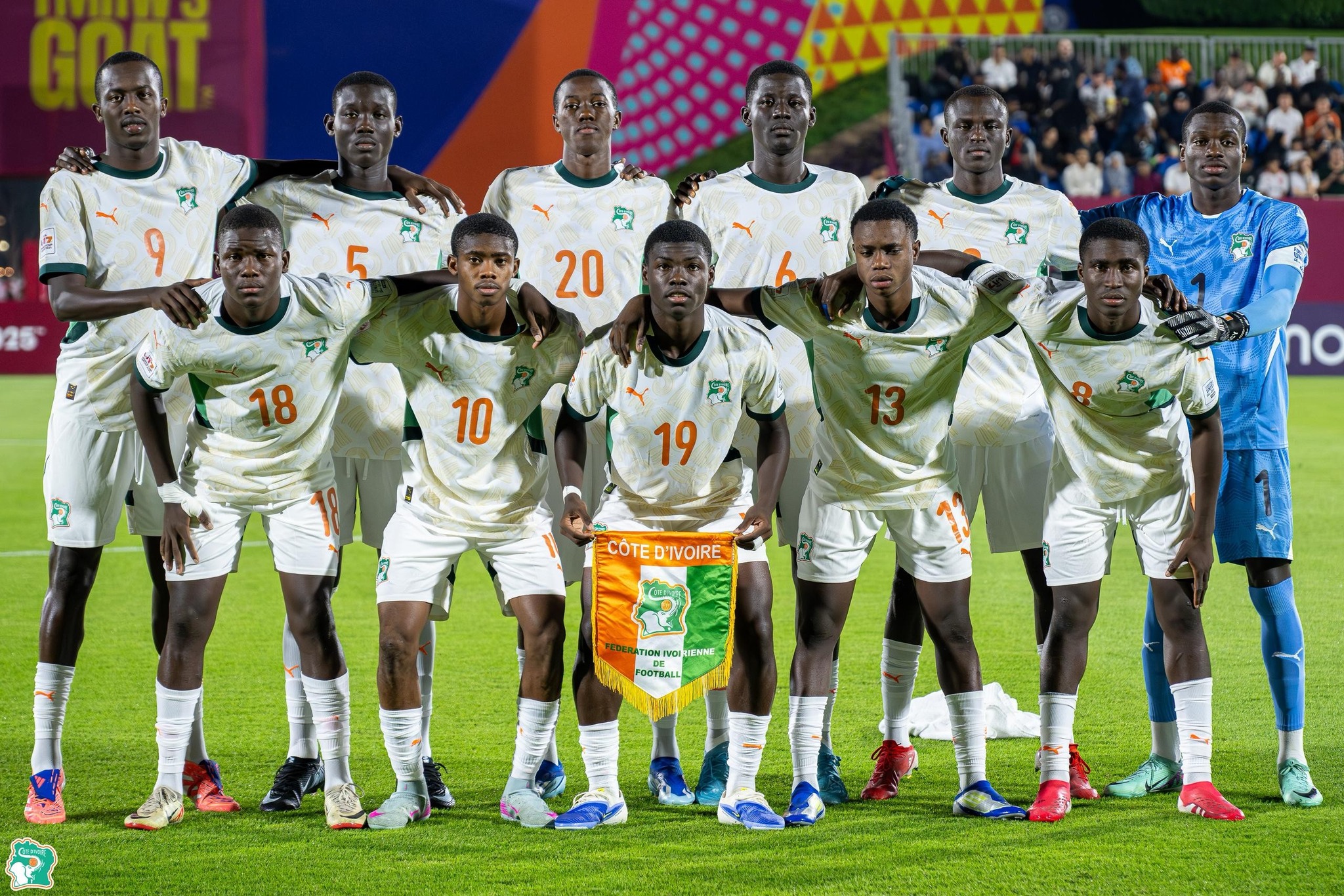 L’équipe U17 de Côte d’Ivoire éliminée au Mondial U17 Qatar 2025 après trois défaites en trois matchs.
