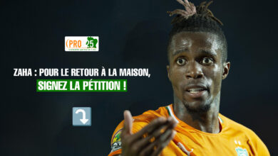 retour Wilfried Zaha en sélection — pétition massive en Côte d’Ivoire