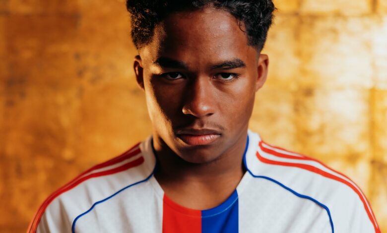 Endrick sous le maillot de l’Olympique Lyonnais en Ligue 1