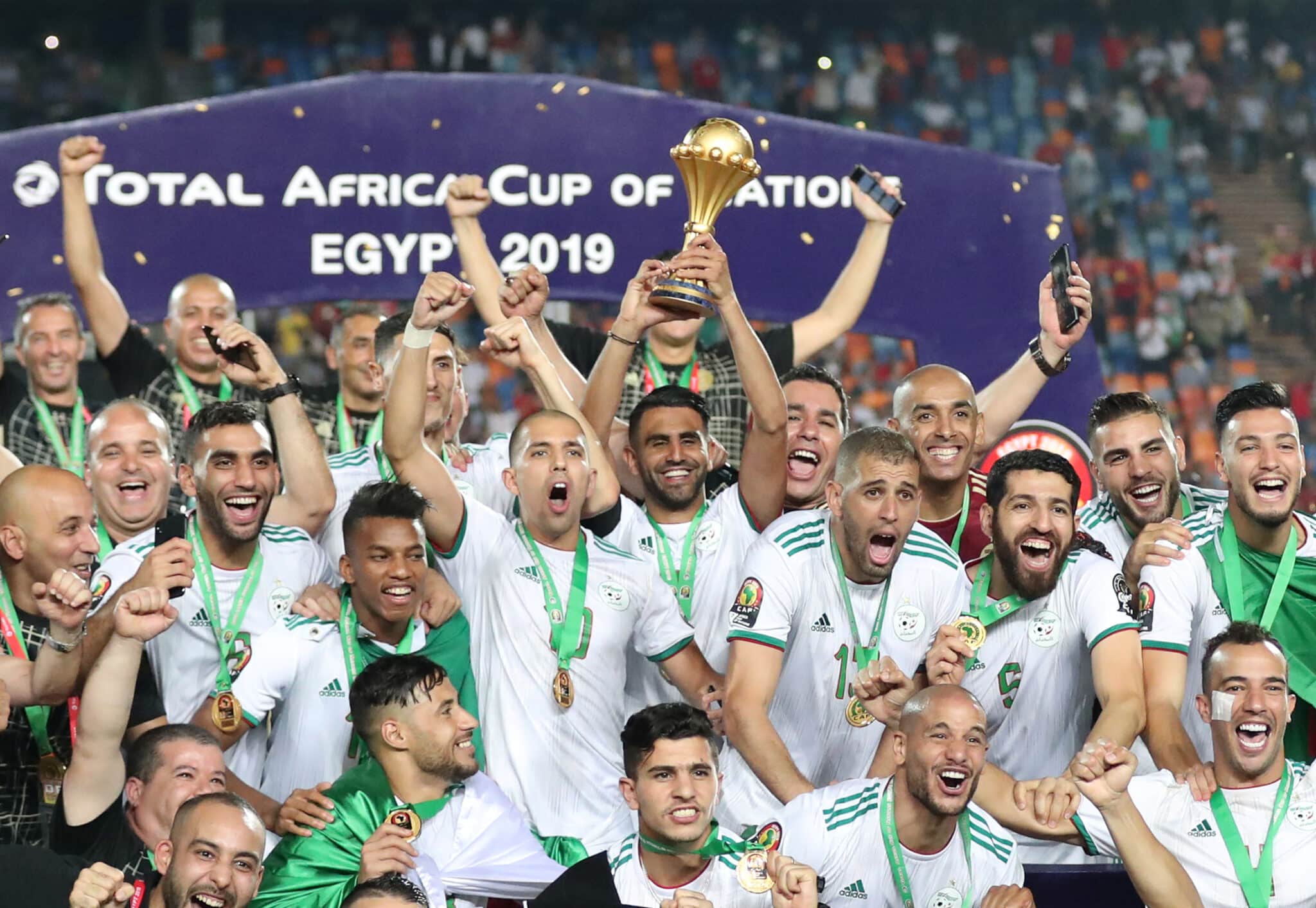 FOOTBALL : Senegal vs Algerie Finale Coupe d Afrique des Nations Le Caire 19/07/2019