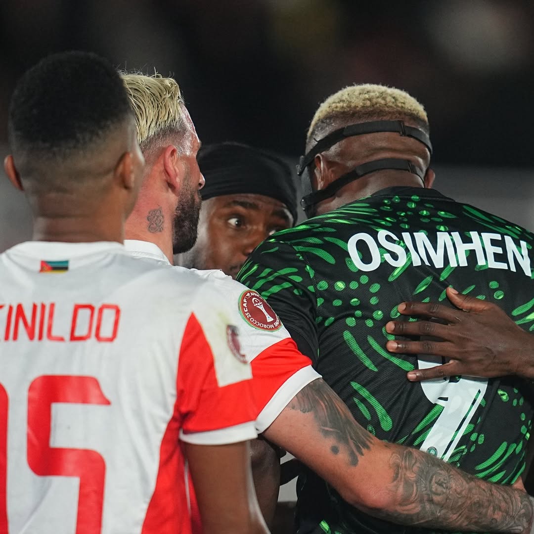 CAN 2025 Victor Osimhen altercation Nigeria après le match contre le Mozambique