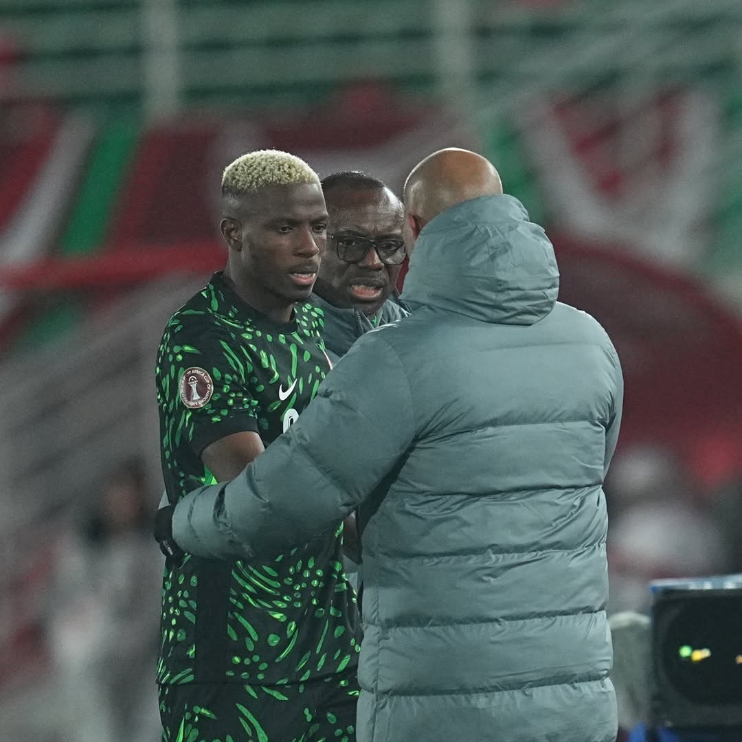 CAN 2025 Victor Osimhen altercation Nigeria après le match contre le Mozambique