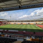 Tribunes presque vides lors d’un match de Ligue 1 ivoirienne