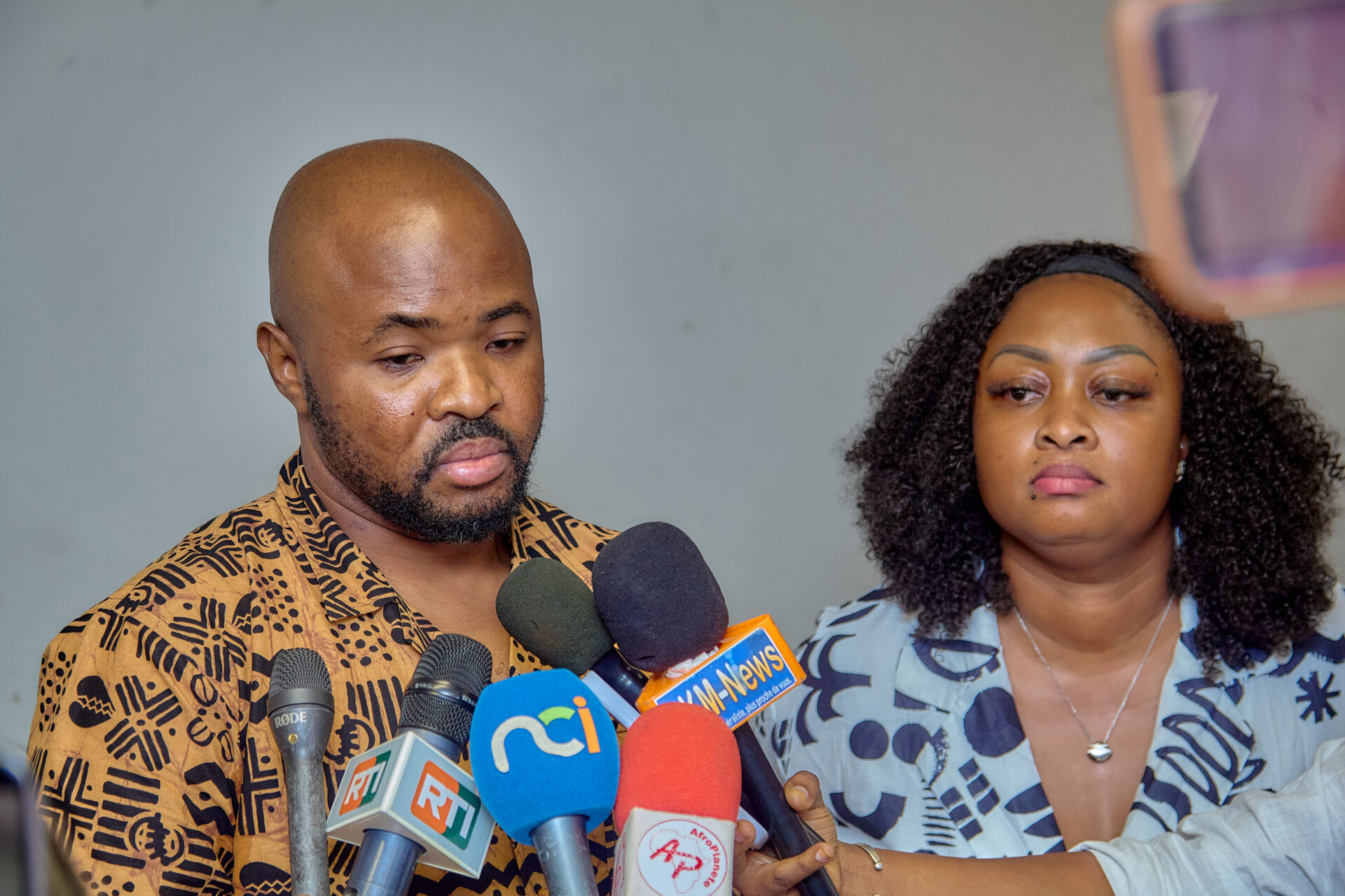 Conférence de presse de la 4e édition du Mousso Mousso Foot au CSCTICAO de Cocody.