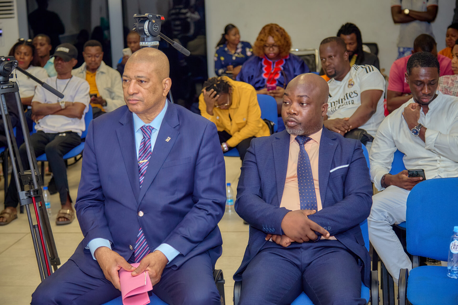 Conférence de presse de la 4e édition du Mousso Mousso Foot au CSCTICAO de Cocody.